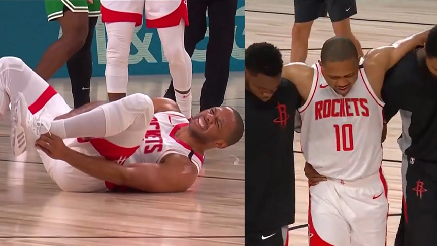 Eric Gordon lật cổ chân, Houston Rockets mất trụ cột khi đấu giao hữu