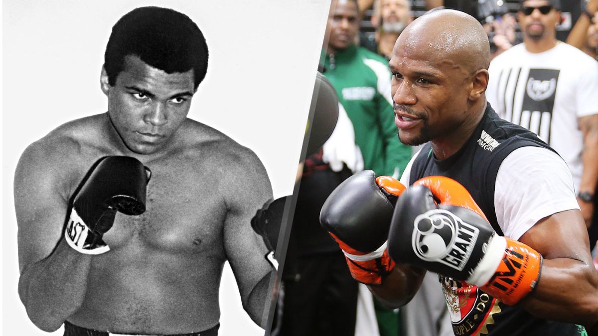 Floyd Mayweather gạt tên Muhammad Ali, tự cho mình là số 1