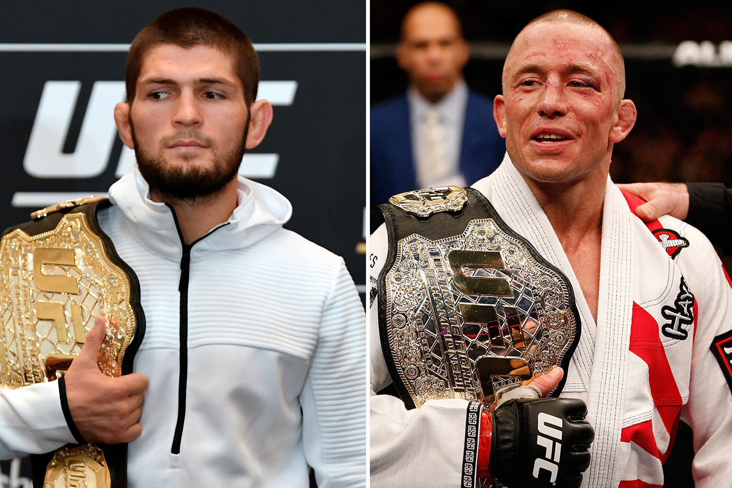 Huyền thoại GSP thừa nhận bị 'nội tại' bất bại của Khabib làm lung lay