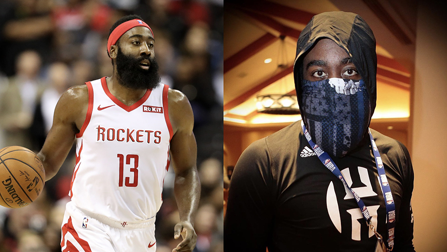 James Harden hứng chịu chỉ trích với chiếc khẩu trang đặc biệt