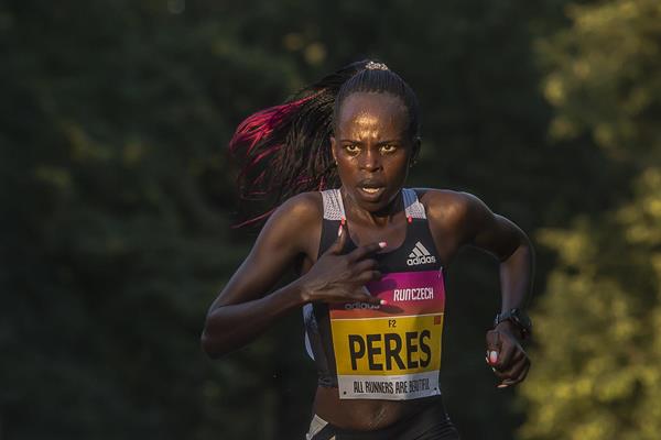 Đồng hương Eliud Kipchoge ph&aacute; kỷ lục thế giới b&aacute;n marathon nữ