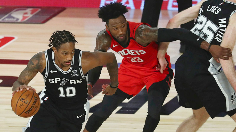 Thắng đậm Rockets vắng James Harden, San Antonio Spurs giữ hy vọng Playoffs
