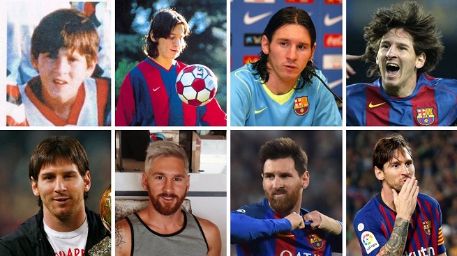 Chùm ảnh: Ngoại hình của Messi thay đổi trong 33 năm qua