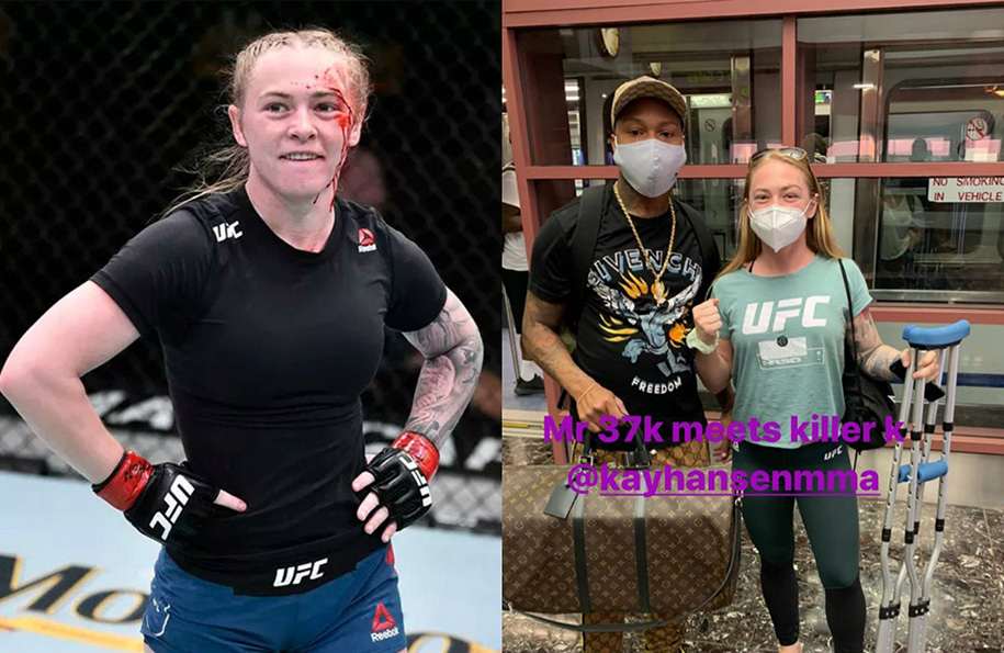 Nữ võ sĩ UFC gặp người đặt cược 800 triệu cho mình trong màn ra mắt