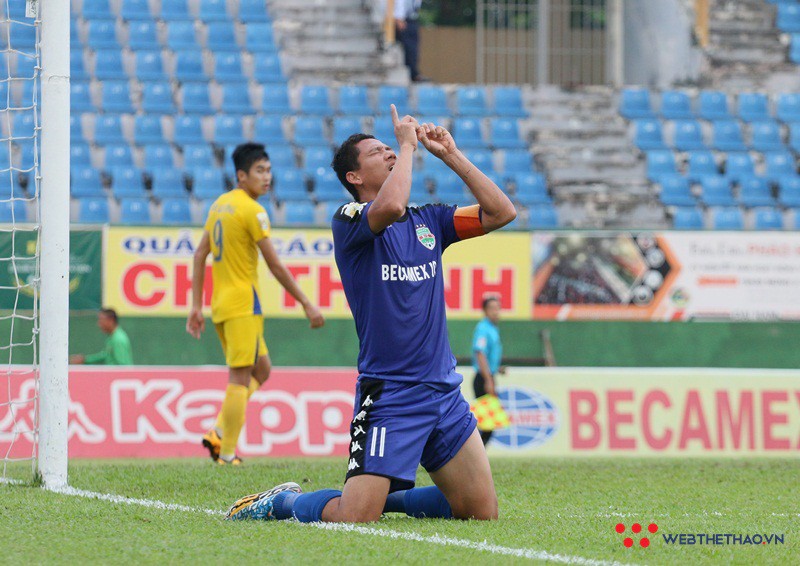 Anh Đức ghi 9 bàn trong 2 năm trước khi gia nhập HAGL