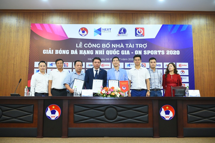 Giải hạng Nhì QG 2020 có nhà tài trợ mới