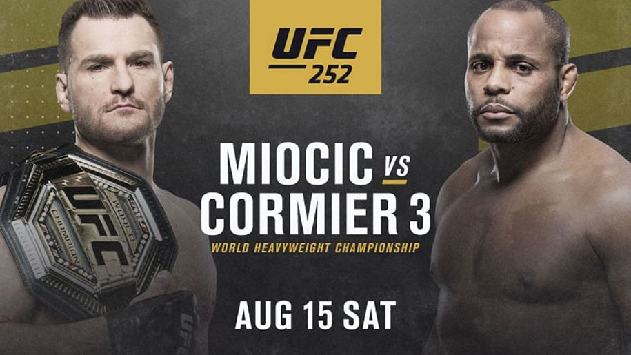 Lịch thi đấu UFC 252 mới nhất