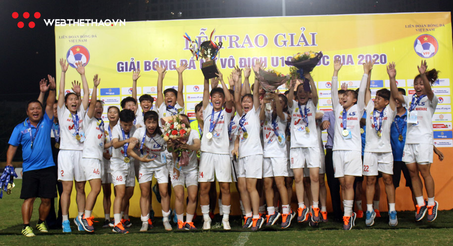 U19 Hà Nội bảo vệ thành công ngôi vô địch giải U19 nữ Quốc gia