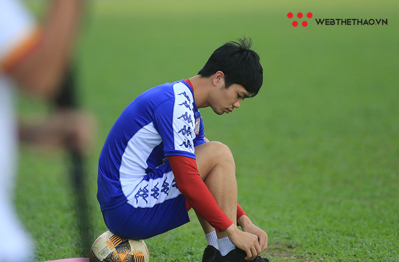 Công Phượng vẫn chưa thể tập luyện trở lại cùng TP.HCM
