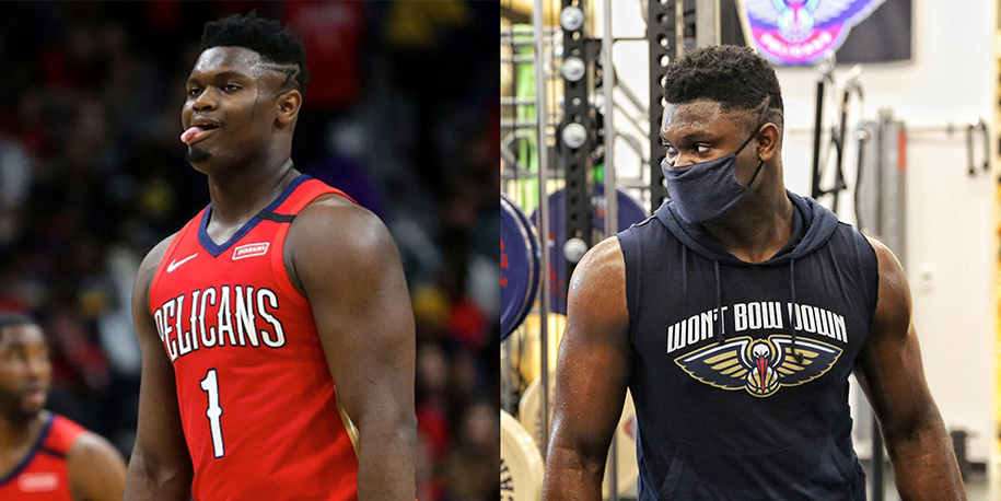 Hình ảnh Zion Williamson “siêu to khổng lồ” gây sốt NBA Twitter