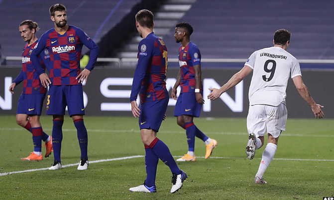 Video bóng đá cúp C1 đêm qua: Highlight Barca vs Bayern
