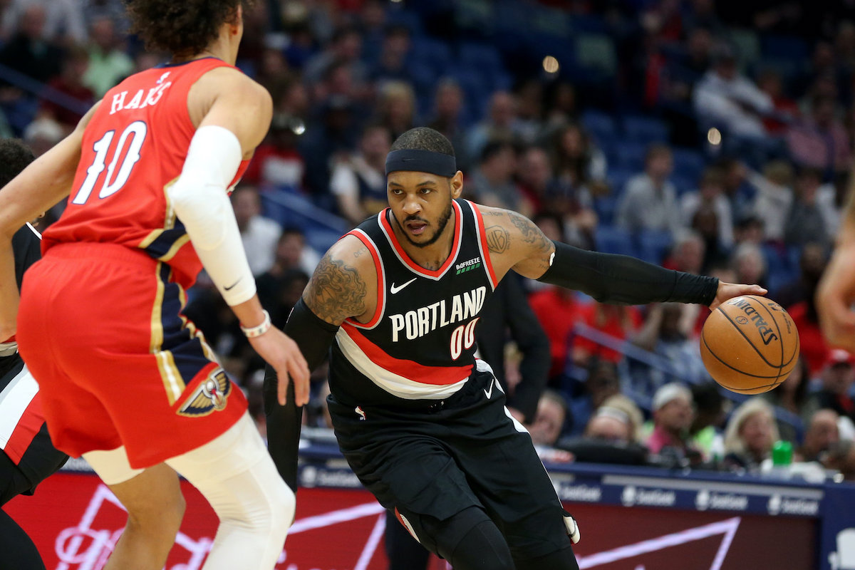 Carmelo Anthony bỏ ngỏ khả năng trở lại thi đấu
