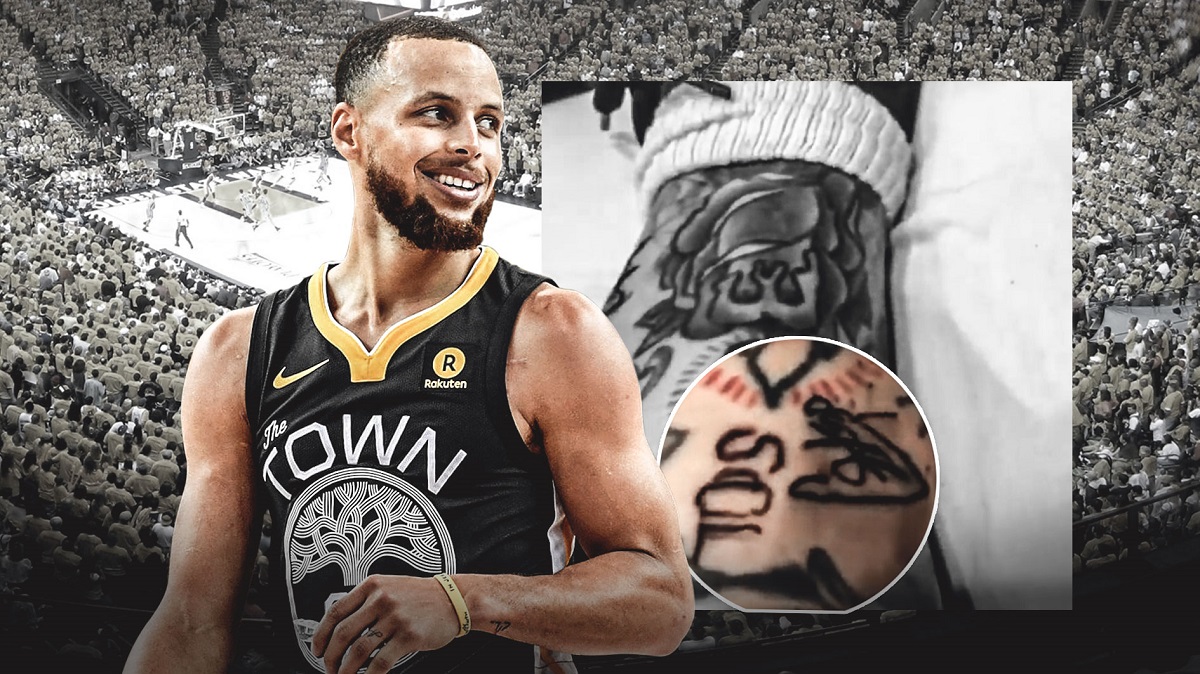Bí ẩn đằng sau những hình xăm trên người Stephen Curry