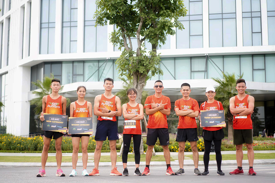 CLB chạy Bắc Giang v&ocirc; đối tại cuộc đua Offline Ekiden