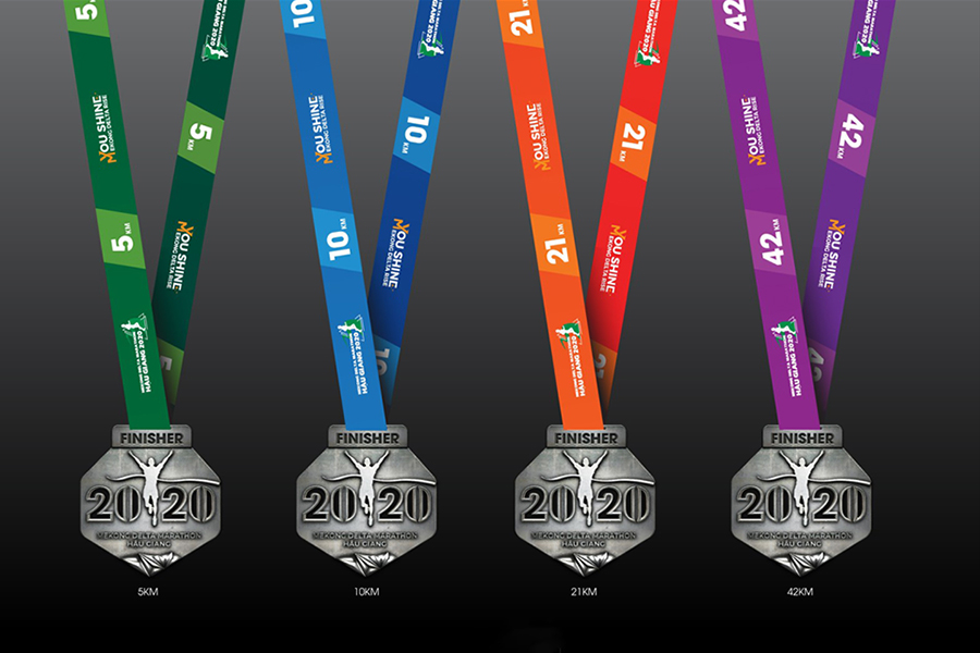 Mekong Delta Marathon 2020 ra mắt mẫu kỷ niệm chương hoàn thành