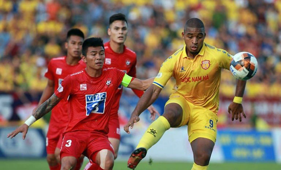 Nam Định FC có thành tích kém nhất sau dịch COVID-19