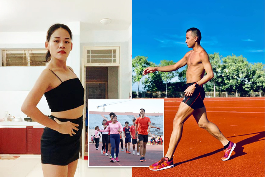 Chị em “Đệ nhất đi bộ Việt Nam” tập luyện giữ dáng mùa COVID-19