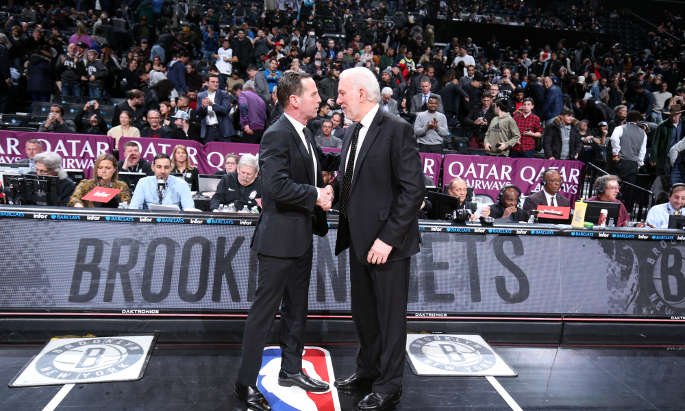 Nets đưa HLV Gregg Popovich về dẫn dắt Kevin Durant và Kyrie Irving?