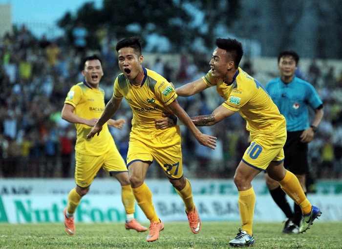Trực tiếp SLNA vs Bình Định trên kênh nào?