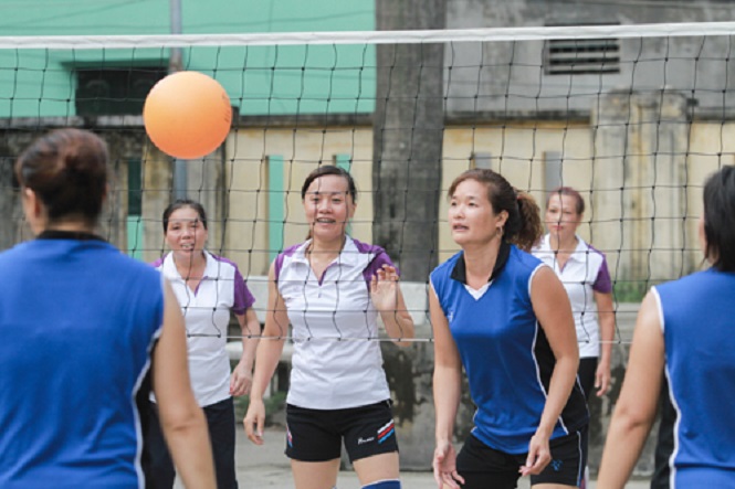 Các vị trí trong bóng chuyền hơi và những chiến thuật cơ bản