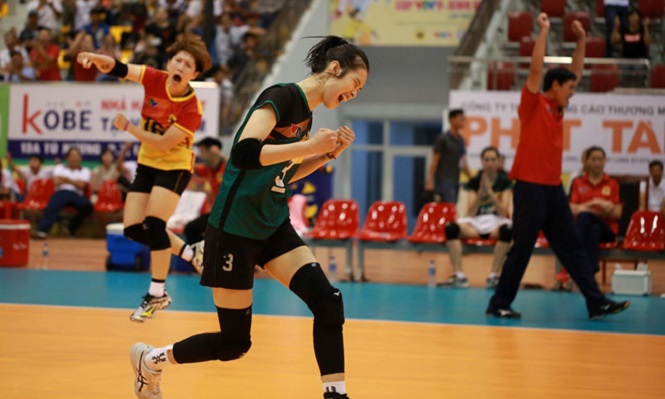 Thanh Thúy lên đồng, VTV Bình Điền Long An hạ gục Than Quảng Ninh