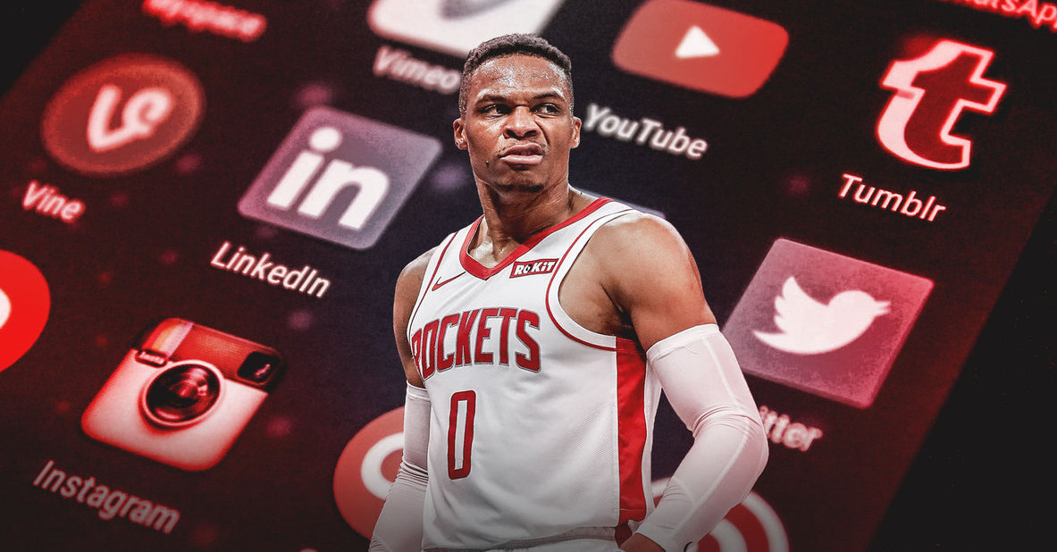 Russell Westbrook và các đồng đội bật chế độ "Playoffs mạng xã hội"