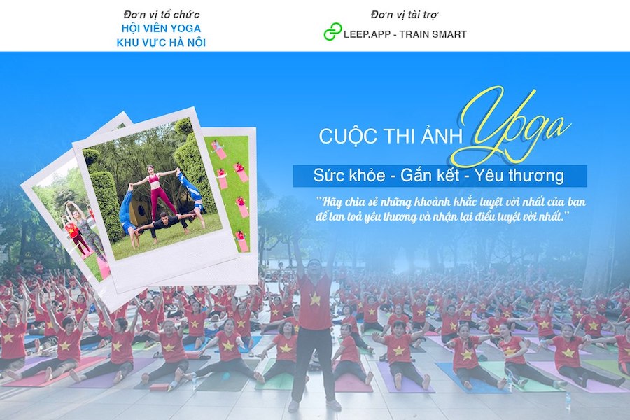 Tham gia cuộc thi ảnh mừng ngày Quốc tế Yoga để nhận quà khủng