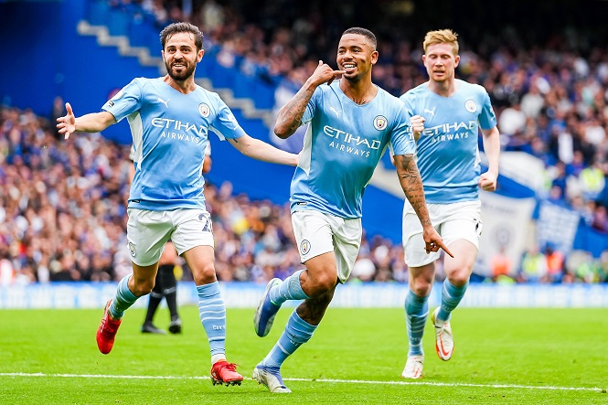 Man City bất khả chiến bại khi “thần tài” Gabriel Jesus ghi bàn Man City bất khả chiến bại khi “thần tài” Gabriel Jesus ghi bàn