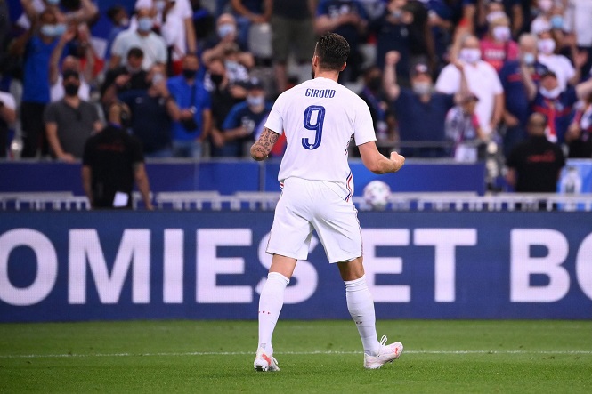 Giroud áp sát kỷ lục mọi thời đại của tuyển Pháp trước Euro 2021
