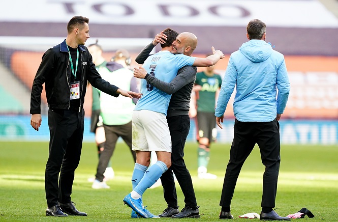 Man City của Guardiola thống trị Ngoại hạng Anh chỉ sau MU