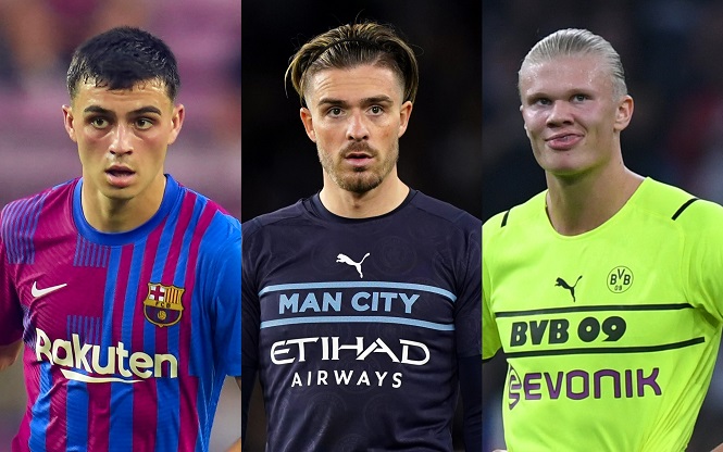 Haaland, Pedri và Grealish tăng giá trị nhiều nhất trong năm 2021 Haaland, Pedri và Grealish tăng giá trị nhiều nhất trong năm 2021