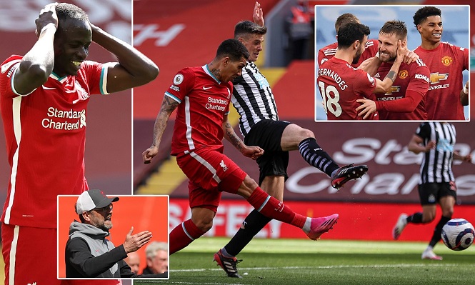 Liverpool ghi ít bàn hơn MU kể từ Giáng sinh đến mức khó tin