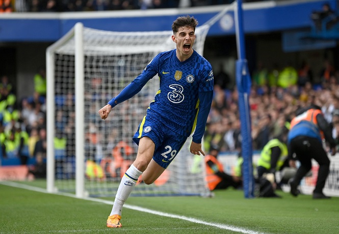 Havertz từ tho&aacute;t thẻ đỏ trở th&agrave;nh người h&ugrave;ng của Chelsea