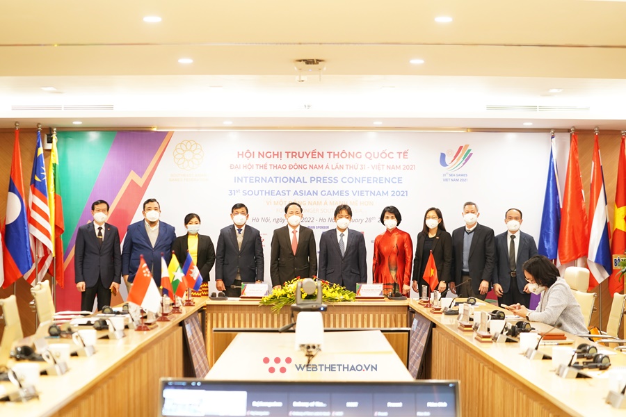 Hội nghị Truyền th&ocirc;ng Quốc tế cung cấp nhiều th&ocirc;ng tin tổng quan về SEA Games 31