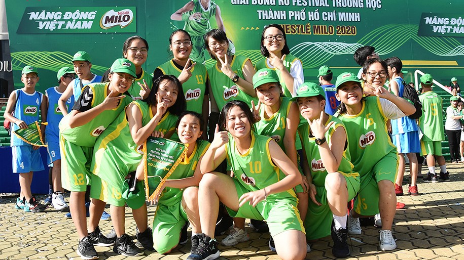 Giải Bóng rổ Festival Trường học TP.HCM năm 2020 khai mạc với 1500 VĐV