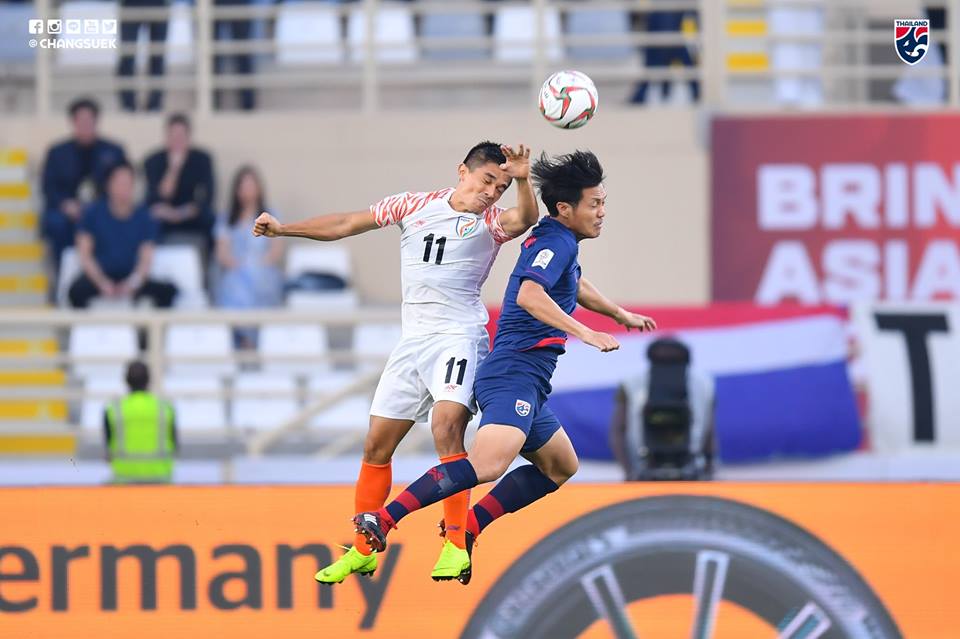Thảm bại trước Ấn Độ, tuyển Thái Lan có thể sớm bị loại khỏi Asian Cup 2019