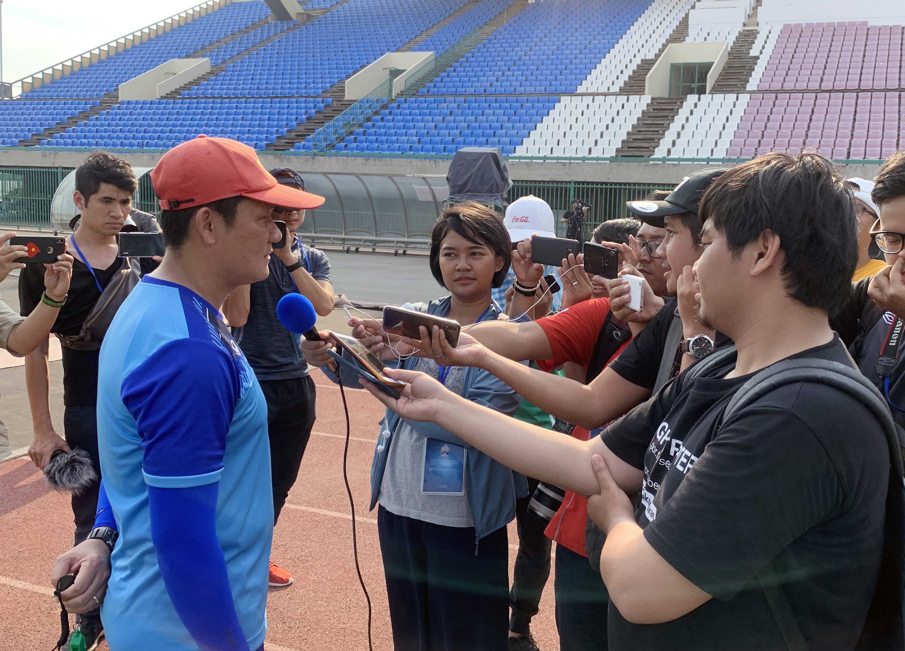 HLV U22 Việt Nam báo tin không vui trước trận Bán kết giải Đông Nam Á 2019