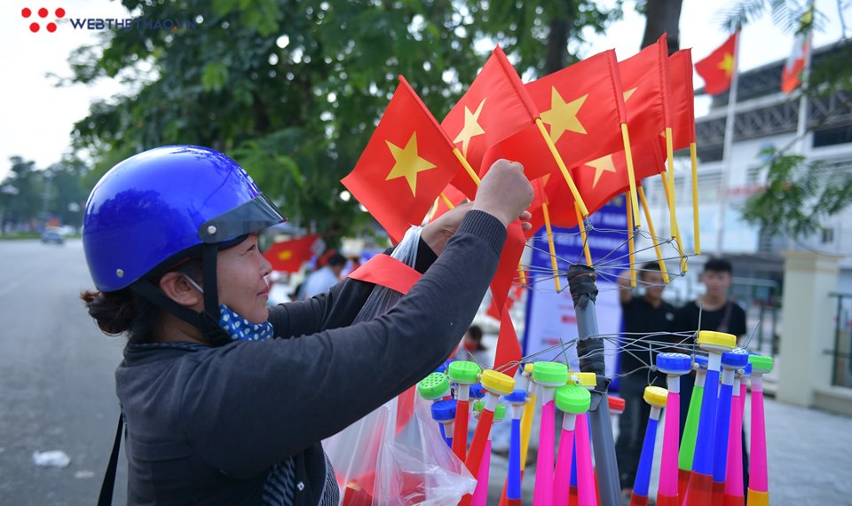 Bóng hồng phủ sóng Phú Thọ trước giờ xuất trận của U23 Việt Nam