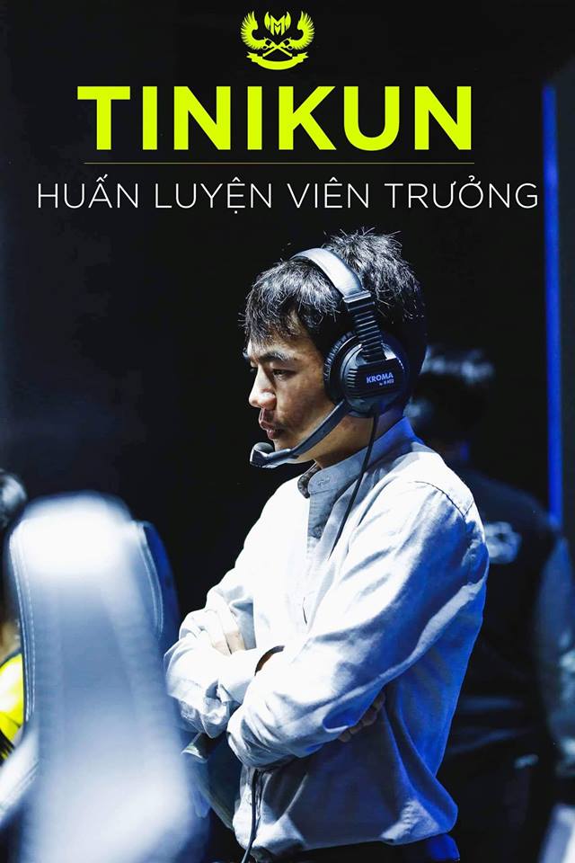 Tinikun chính thức trở lại làm HLV trưởng của GAM Esports