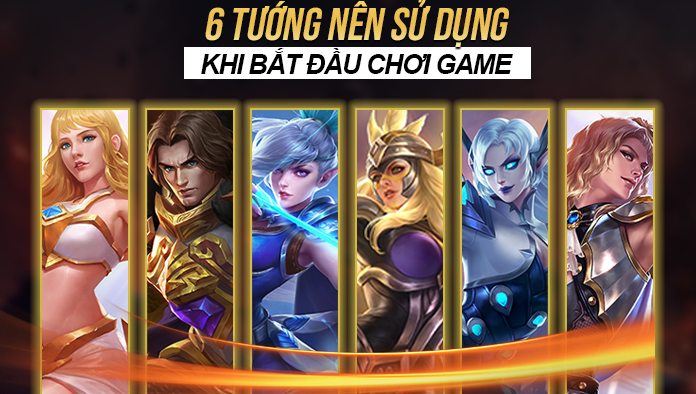 Những vị tướng nên sử dụng khi bắt đầu chơi Mobile Legends Bang Bang