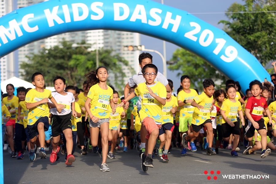 HCMC Marathon 2019 mở màn với cuộc đua hấp dẫn dành cho những Runner nhí