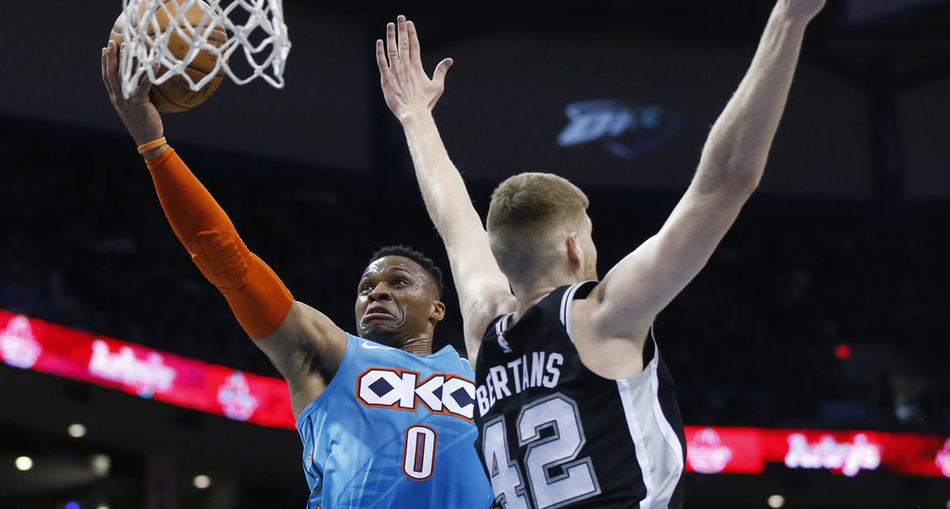 Bại binh phục hận, Russell Westbrook và đồng đội hóa giải kế sách của HLV "cáo già" Gregg Popovich