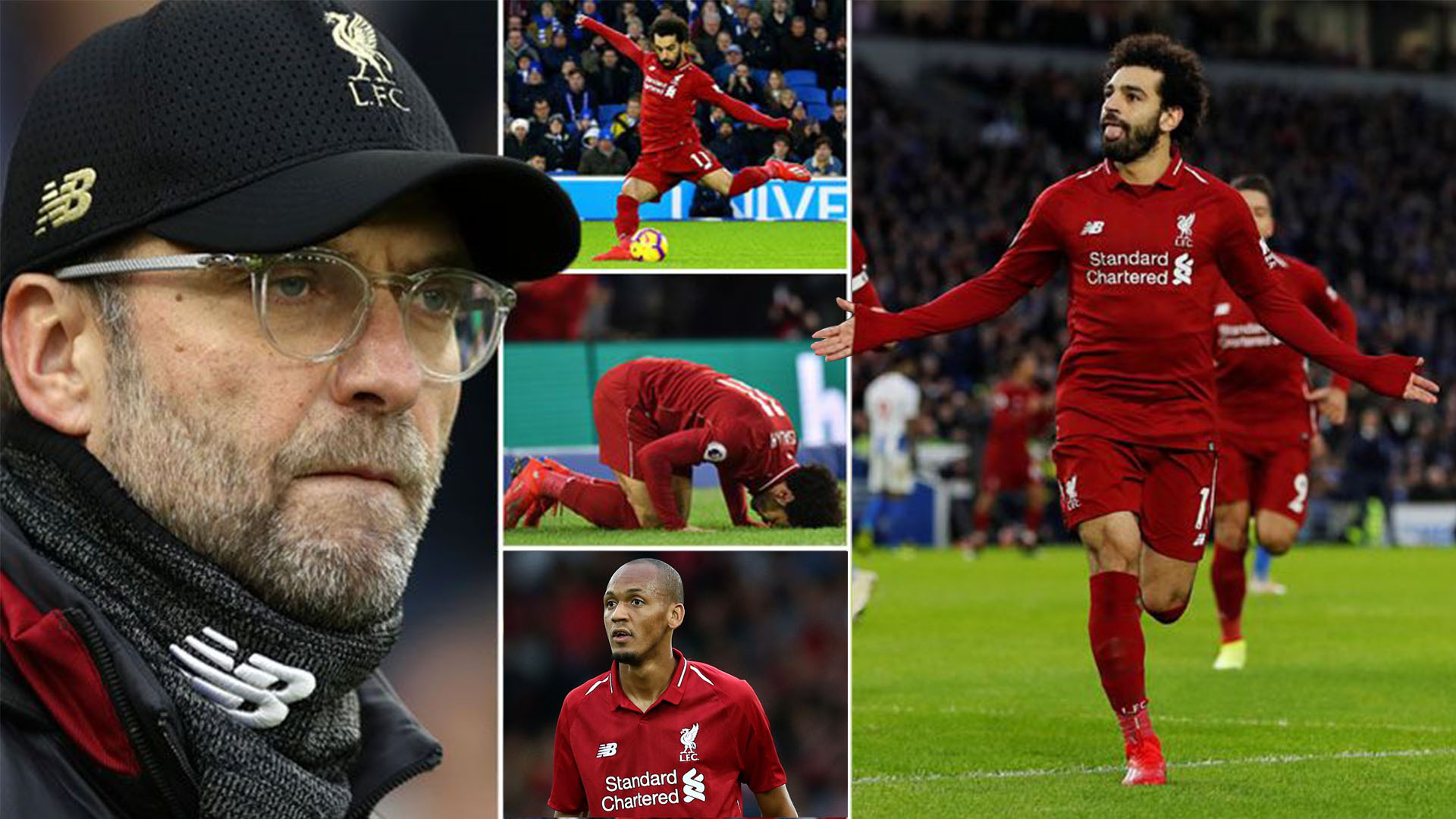 Kỷ lục sút pen khó tin của Salah, ấn tượng Fabinho và những điểm nhấn trận Brighton - Liverpool