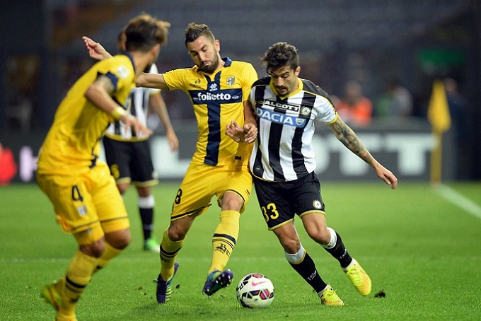 Nhận định Udinese vs Parma 0h00, 20/1 (vòng 20 Serie A)