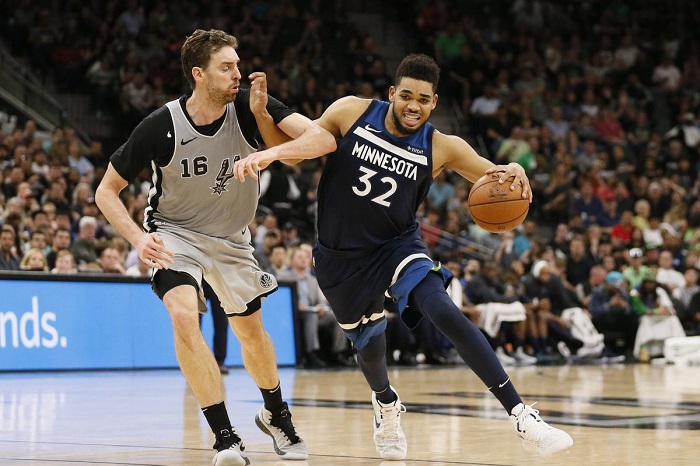 Nhận định NBA: Minnesota Timberwolves vs San Antonio Spurs (ngày 19/1, 8h00)