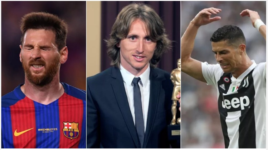 Lionel Messi và Cristiano Ronaldo lại thất bại ở một cuộc bầu chọn nữa
