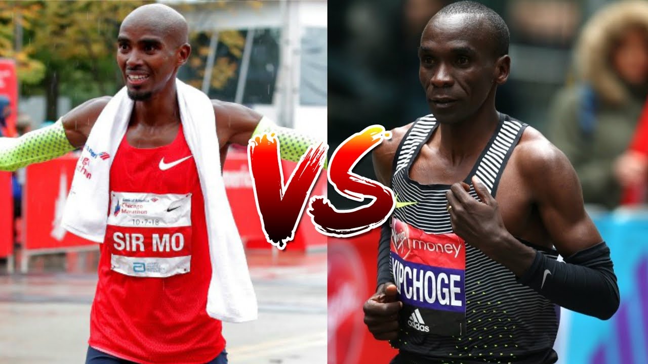 Kipchoge "chê" Mo Farah chạy marathon 2h05 còn... chậm