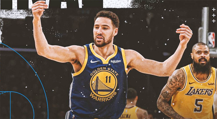 Ngay cả Stephen Curry còn phải cúi đầu trước trận đấu ném 3 "siêu tưởng" Klay Thompson, nói gì Los Angeles Lakers