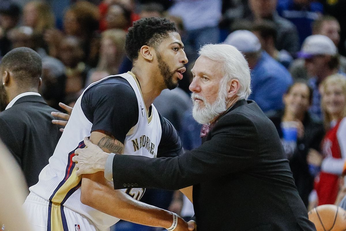 Nghi vấn "bố già" Gregg Popovich đang âm thầm ngăn cản Anthony Davis đến LA Lakers