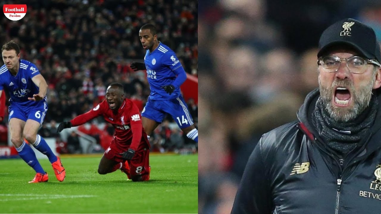 Klopp nổi đóa khi trọng tài không cho Liverpool hưởng phạt đền trước Leicester